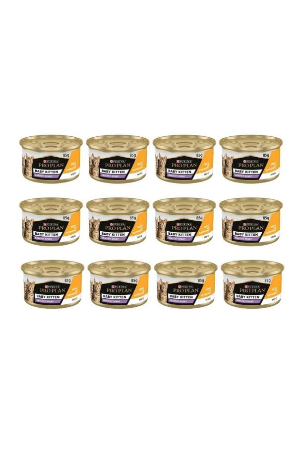 Pro Plan Tavuklu Yavru Kedi Konservesi 85 Gr*12 Adet