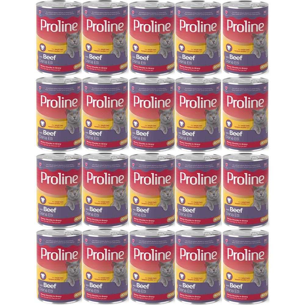 Proline Dana Etli Yetişkin Kedi Konservesi 400 Gr*20 Adet