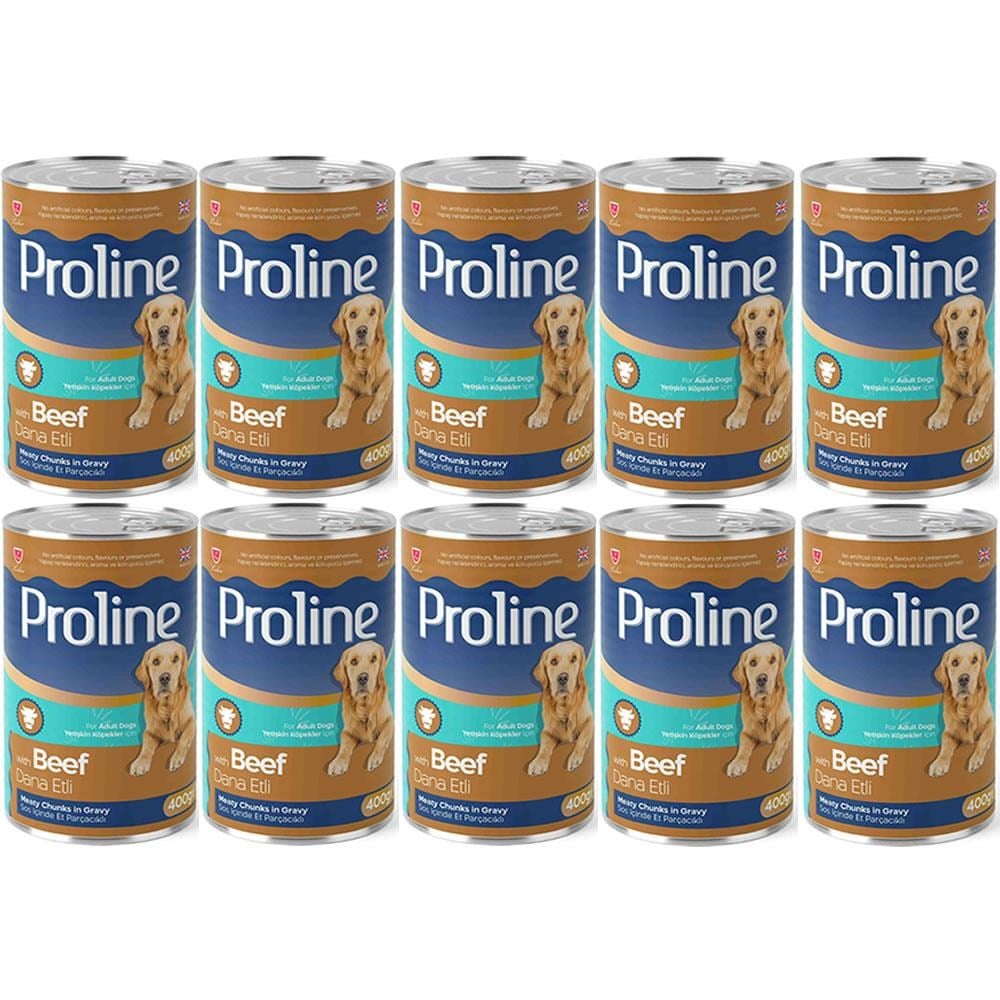 Proline Dana Etli Yetişkin Köpek Konservesi 400 Gr*10 Adet