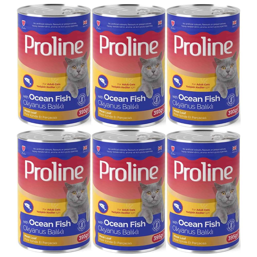 Proline Okyanus Balıklı Yetişkin Kedi Konservesi 395 Gr*6 Adet