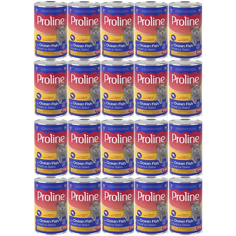 Proline Okyanus Balıklı Yetişkin Kedi Konservesi 395 Gr*20 Adet
