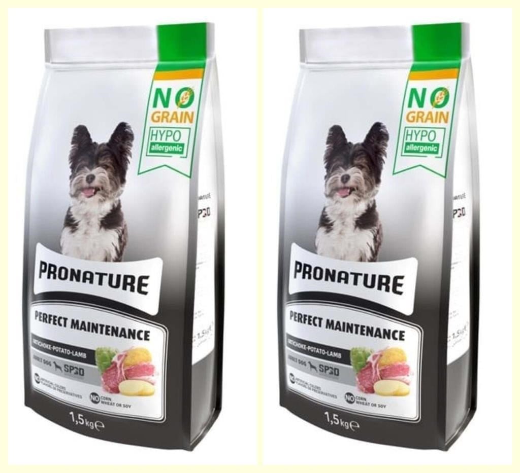 Pronature Perfect Maintenance Kuzu Etli Patatesli ve Enginarlı Yetişkin Köpek Maması 1,5 Kg* 2 ADET