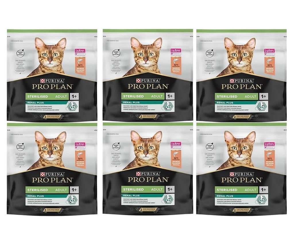 Proplan Sterilised Somon Kısır Kedi Maması 400 Gr*6 Adet