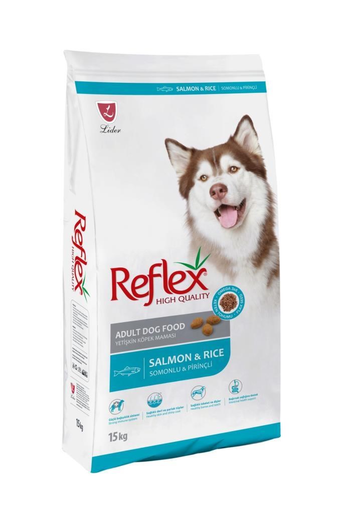 Reflex Balıklı ve Pirinçli Yetişkin Köpek Maması 15kg