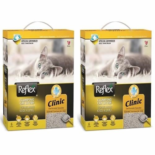 Reflex Klinik Kedi Kumu 6 Lt 2 Adet