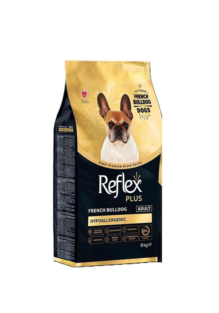 Reflex Plus HypoAllergenic French Bulldog Yetişkin Köpek Maması 8 Kg