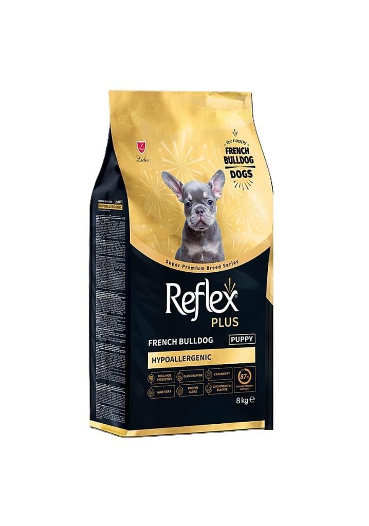 Reflex Plus HypoAllergenic French Bulldog Yavru Köpek Maması 8 Kg