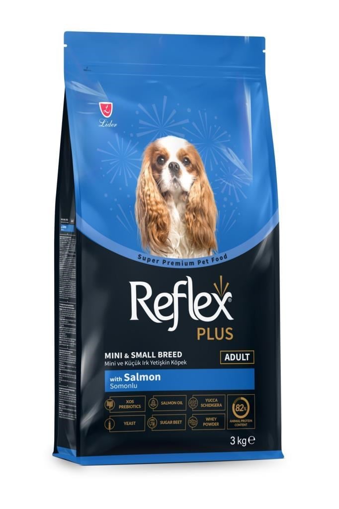 Reflex Plus Küçük Mini Irk Somonlu Yetişkin Köpek Maması 3 Kg