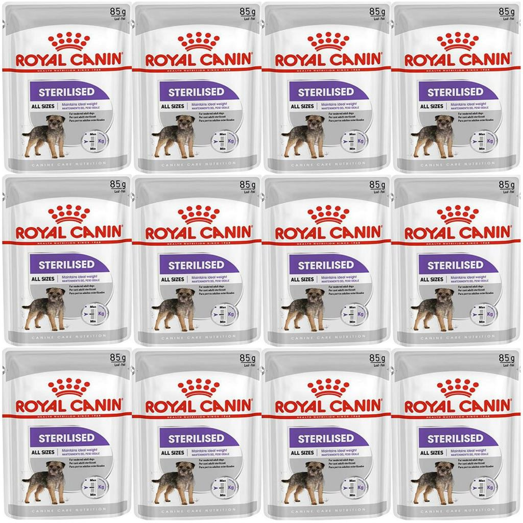Royal Canin CCN Sterilised Pouch Köpek Yaş Maması 85gr*12 Adet