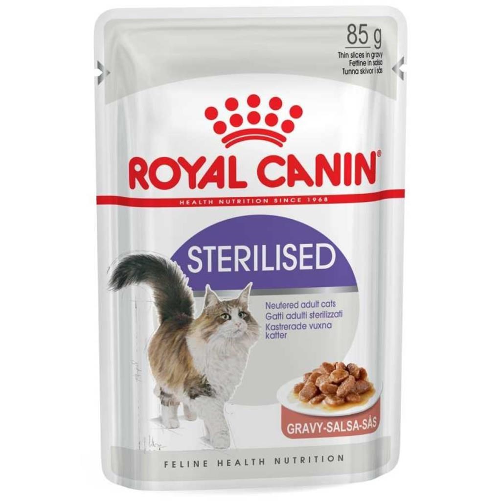 Royal Sterilised Soslu Yaş Kedi Maması 85 Gr X 6 Adet
