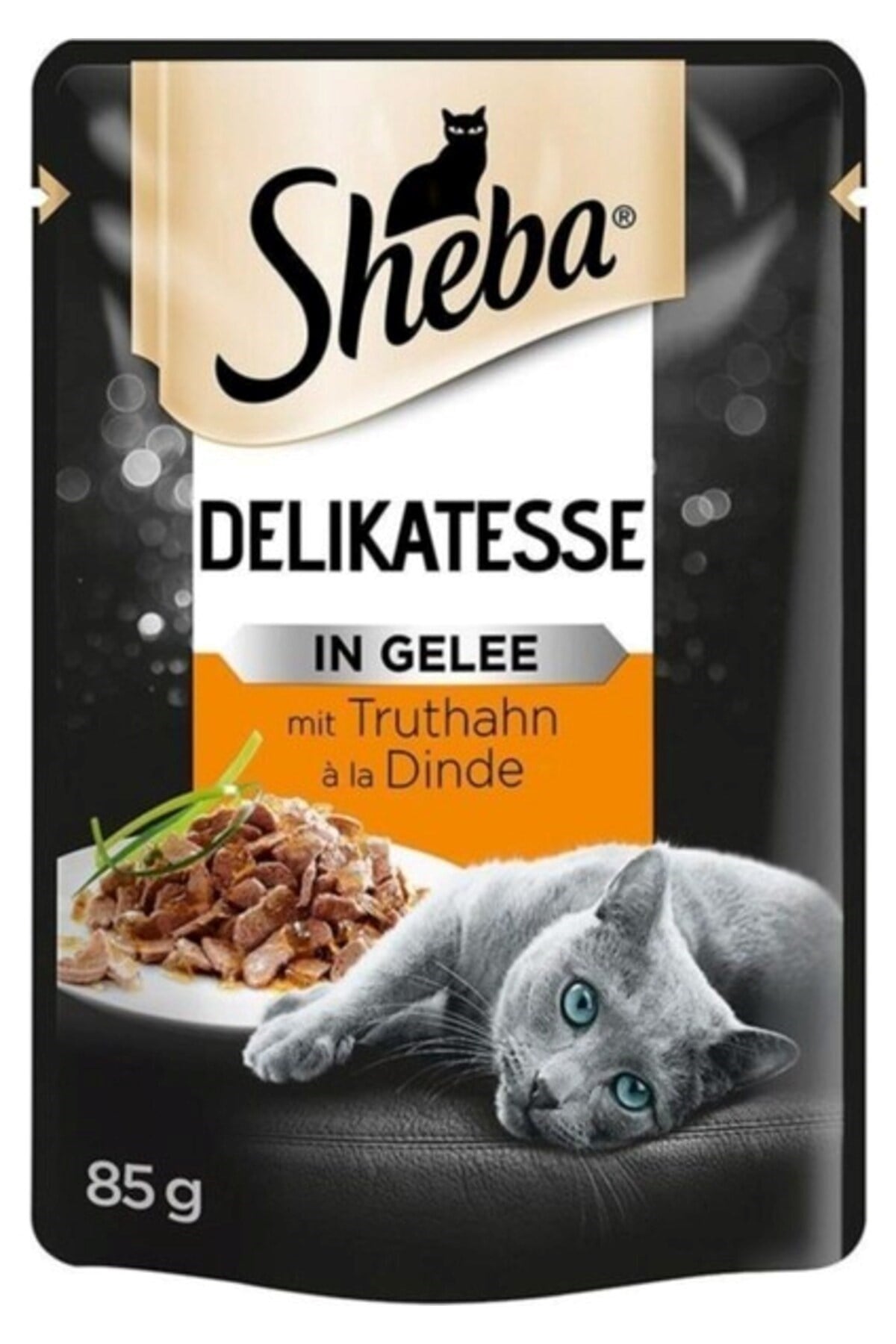 SHEBA Yetişkin Hindili Yaş Kedi Maması 85 Gr*24 ADET
