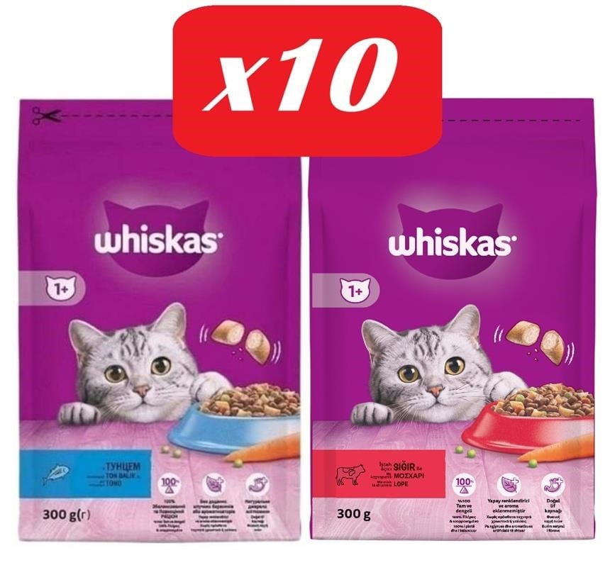 Whiskas İkili Lezzet Büyük Avantaj Seti 20 Adet