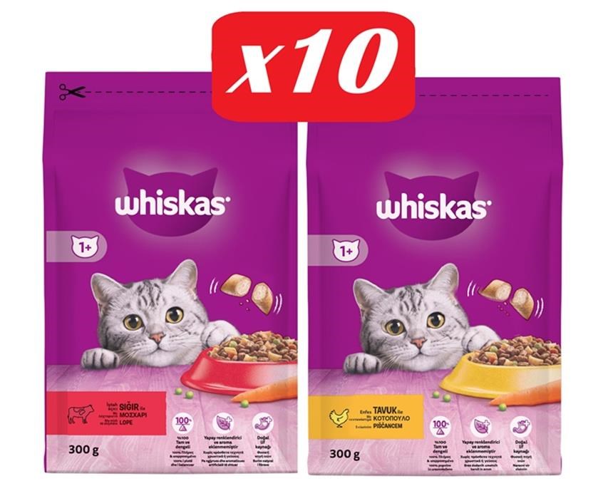 Whiskas İkili Lezzet Fırsat Paketi 20 Adet