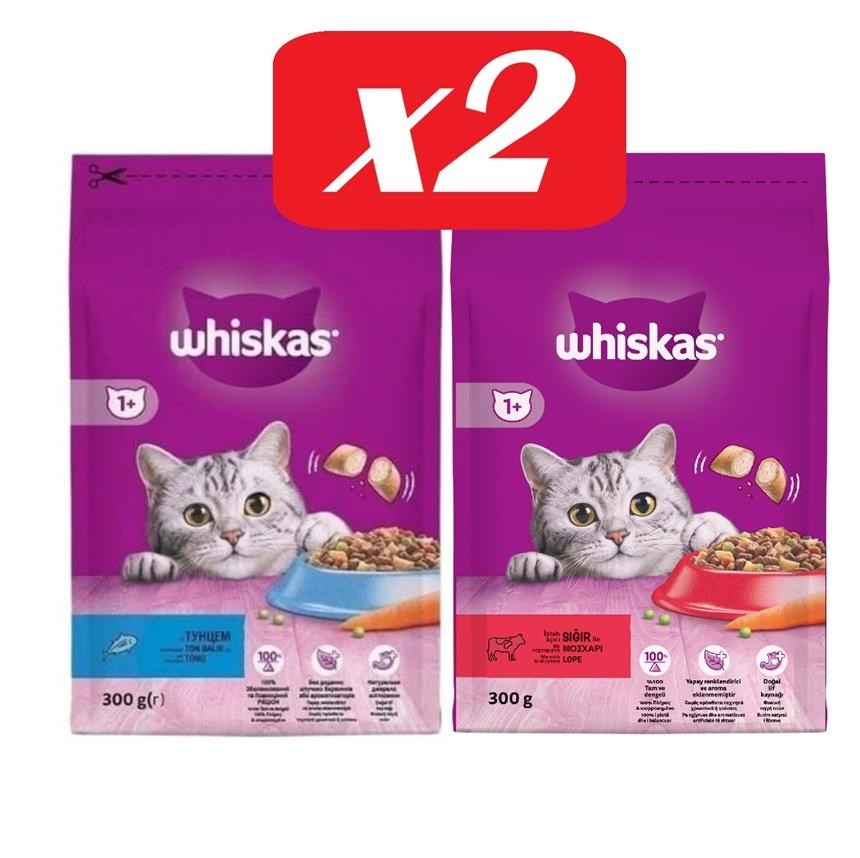 Whiskas İkili Lezzet Hızlı Deneme Seti 4 Adet