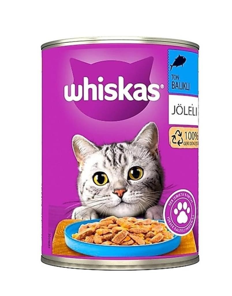 Whiskas Ton Balıklı Yetişkin Kedi Konservesi 400 Gr