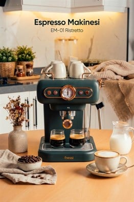 Fressi Espresso Latte Cappuccino Kahve Makinesi 