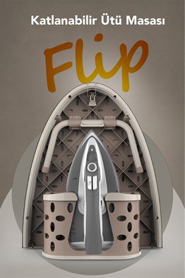 Perilla Flip Katlanır Ütü Masası