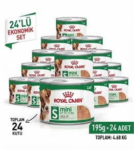Royal Canin Mini Küçük Irk Ezme Yet.Kon.195 Gr*24 ADET