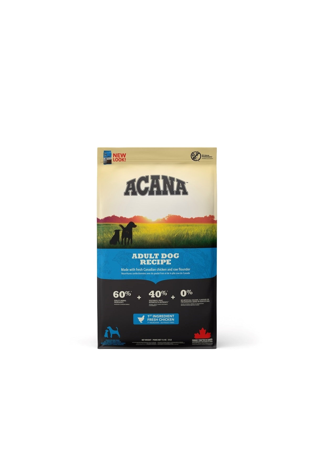 Acana Heritage Tahılsız Tavuk ve Balıklı Yetişkin Köpek Maması 11.4 KG