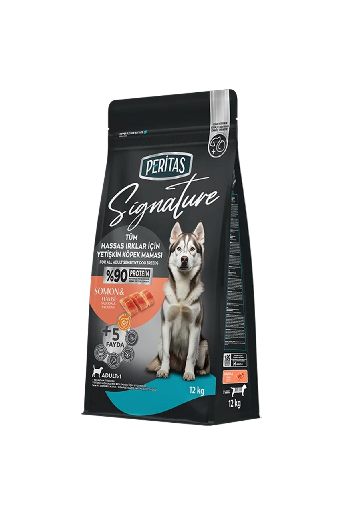 Arma Peritas Signature Somonlu Yetişkin Köpek Hassas Irk 12 Kg