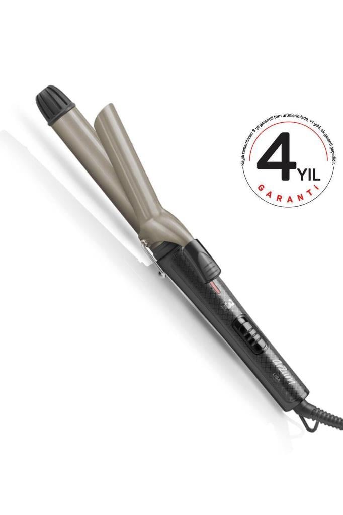 Arzum AR5027 Lisa 25mm Seramik Plaka Saç Maşası - Siyah