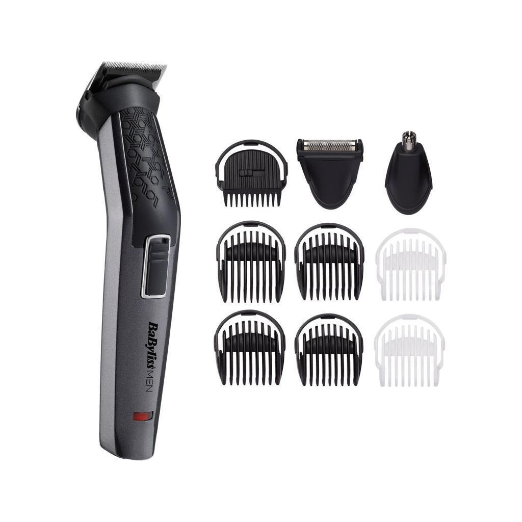 Babyliss MT727E 10 Başlıklı Carbon Titanium Saç Sakal ve Vücut Erkek Bakım Kiti