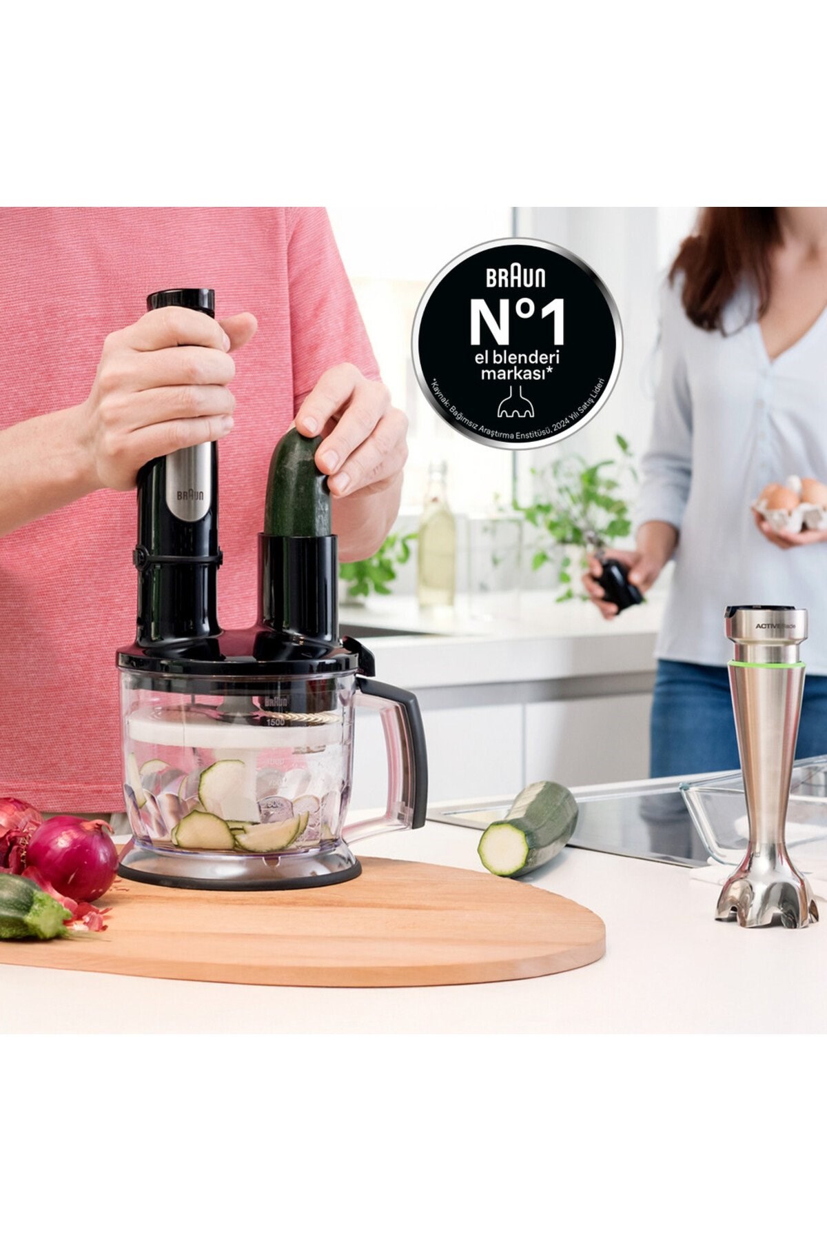Braun Mq7045x Multiquick 7 1000 W El Blender Seti