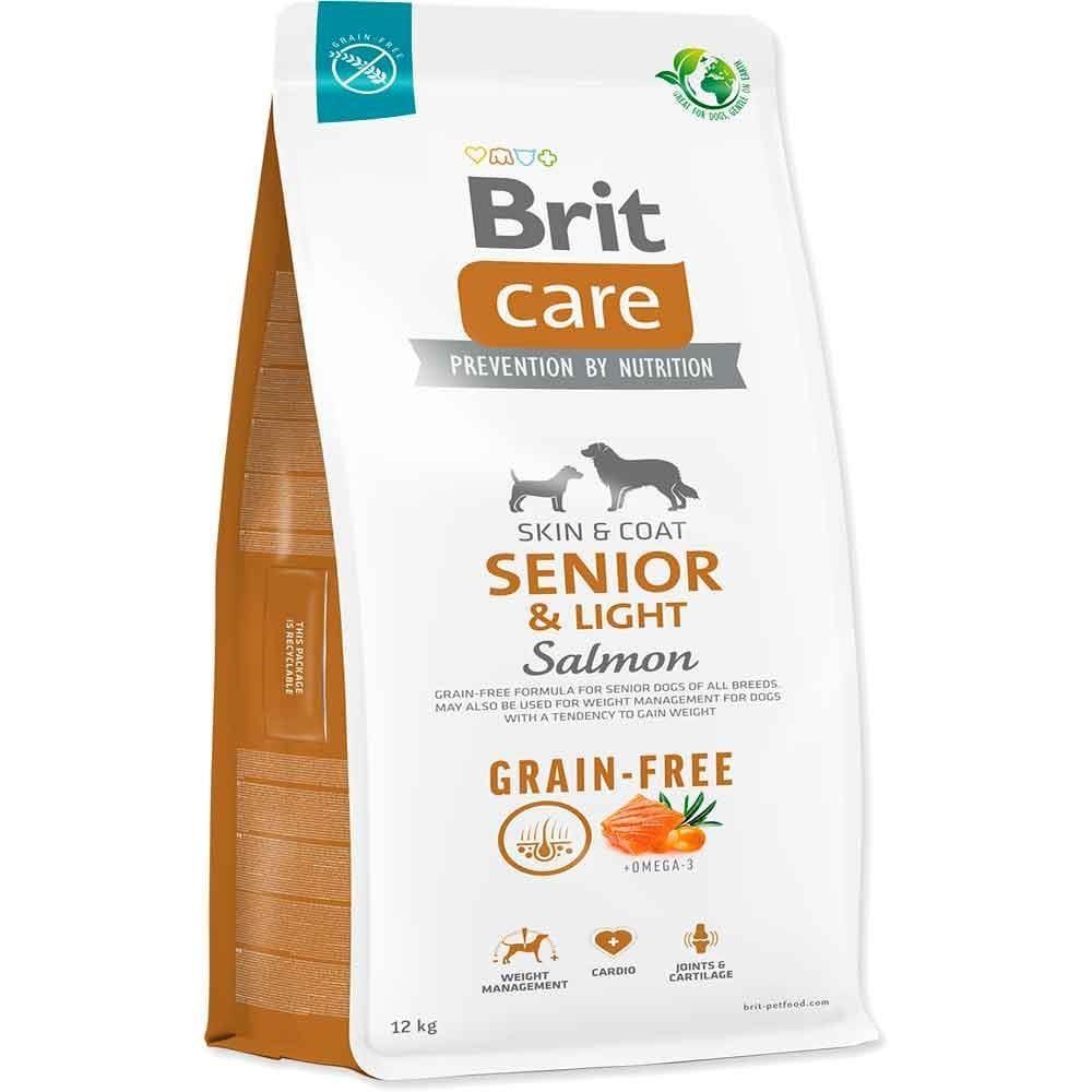 Brit Care Care Senior Light Somonlu Patatesli Tahılsız Yaşlı Köpek Maması 12 Kg