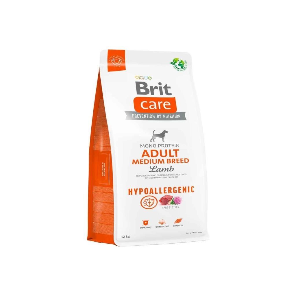 Brit Care Hypo-Allergenic Orta Irk Kuzulu Yetişkin Köpek Maması 12 Kg
