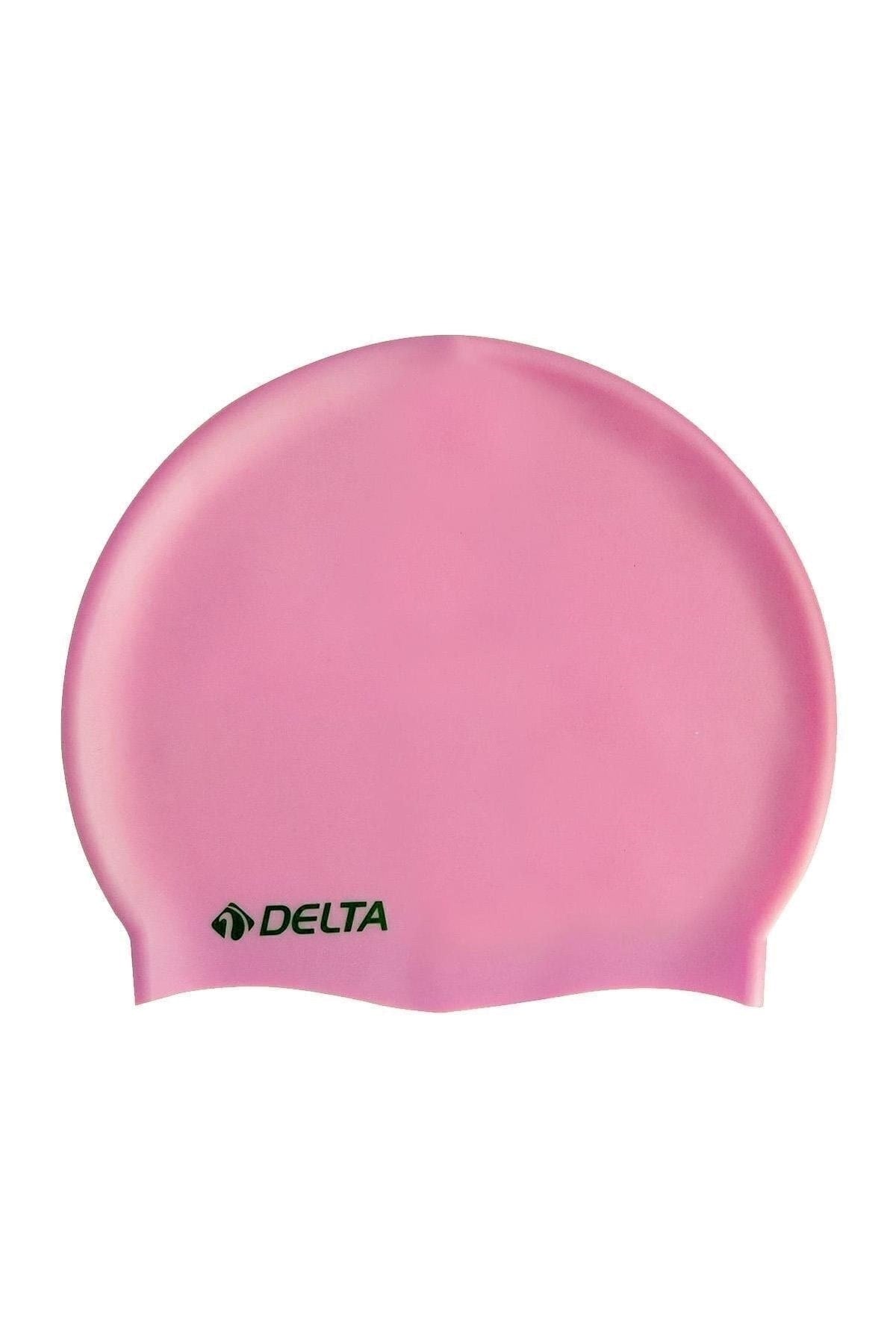 Delta Silikon Bone Deluxe Yüzücü Havuz ve Deniz Bonesi Pembe DS 255