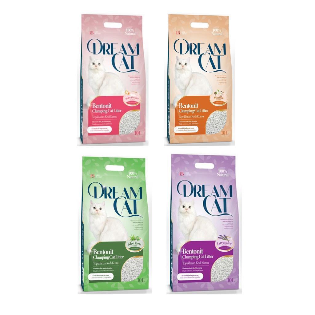 Dream Cat Karışık Kokulu Kedi Kum Set 10 Lt* 4 Adet