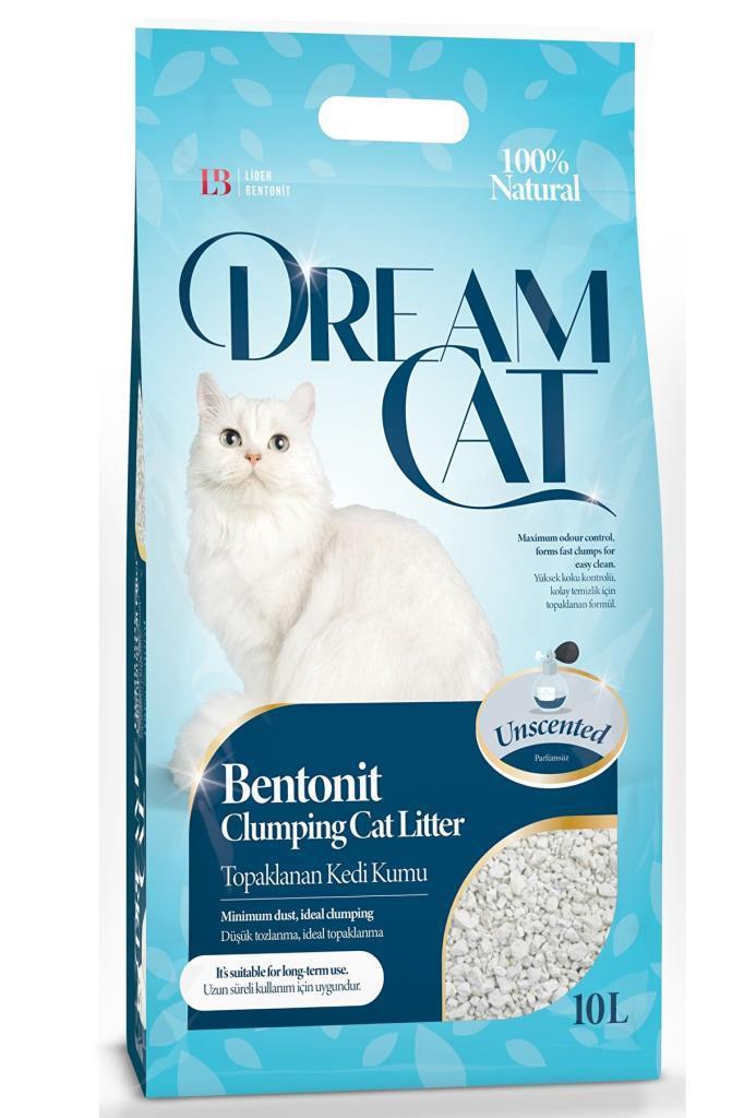 Dream Cat Natural Topaklanan Kedi Kumu 10 Lt