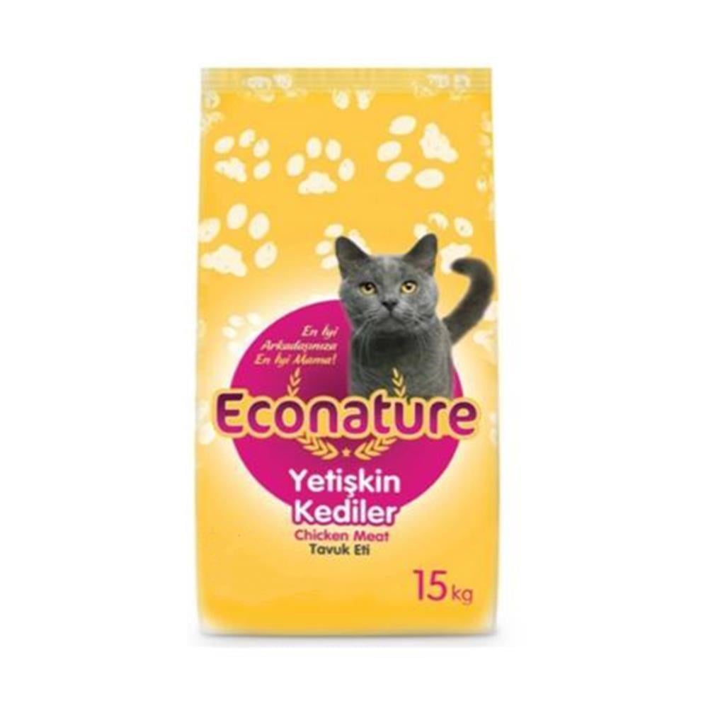 Econature Chicken Yetişkin Kedi Maması 15 Kg