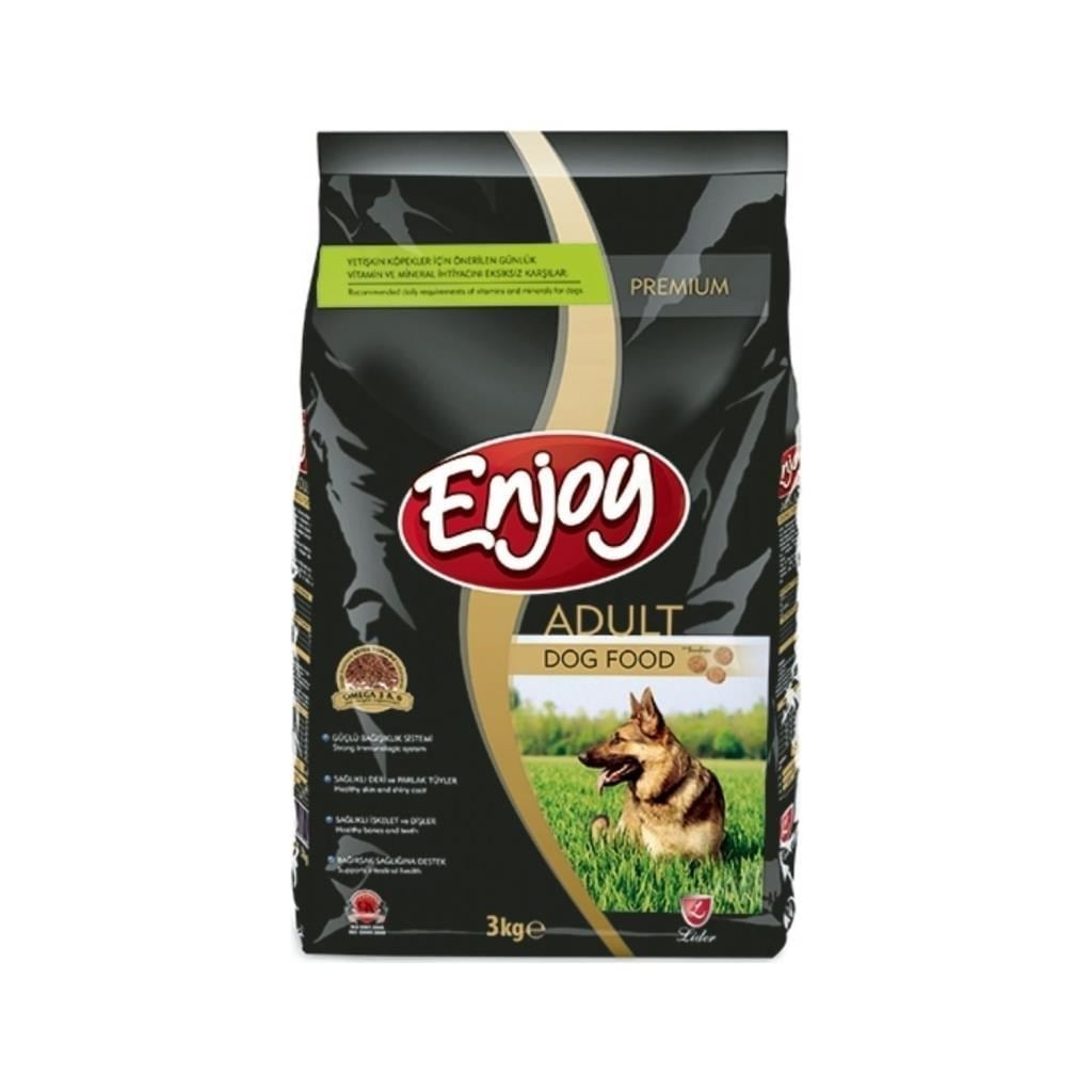 Enjoy Yetişkin Tavuklu Köpek Maması 3 Kg