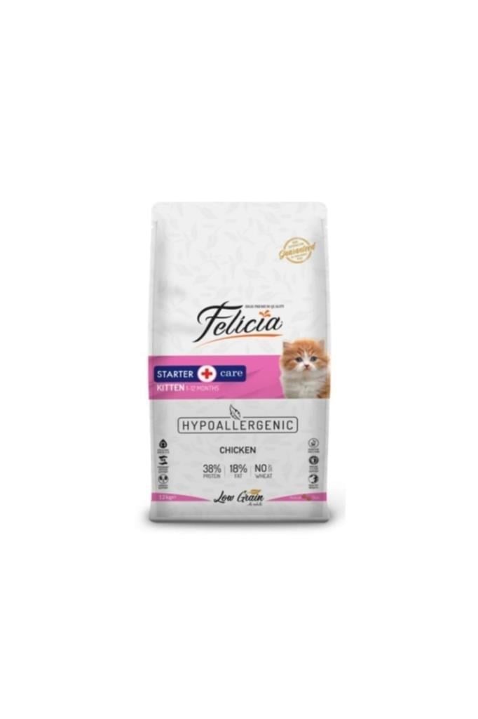 Felicia Az Tahıllı Yavru Tavuklu HypoAllergenic Kedi Mama 12 Kg