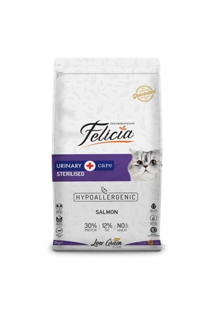 Felicia Sterilised Somonlu Kedi Maması Az Tahıllı 2 kg