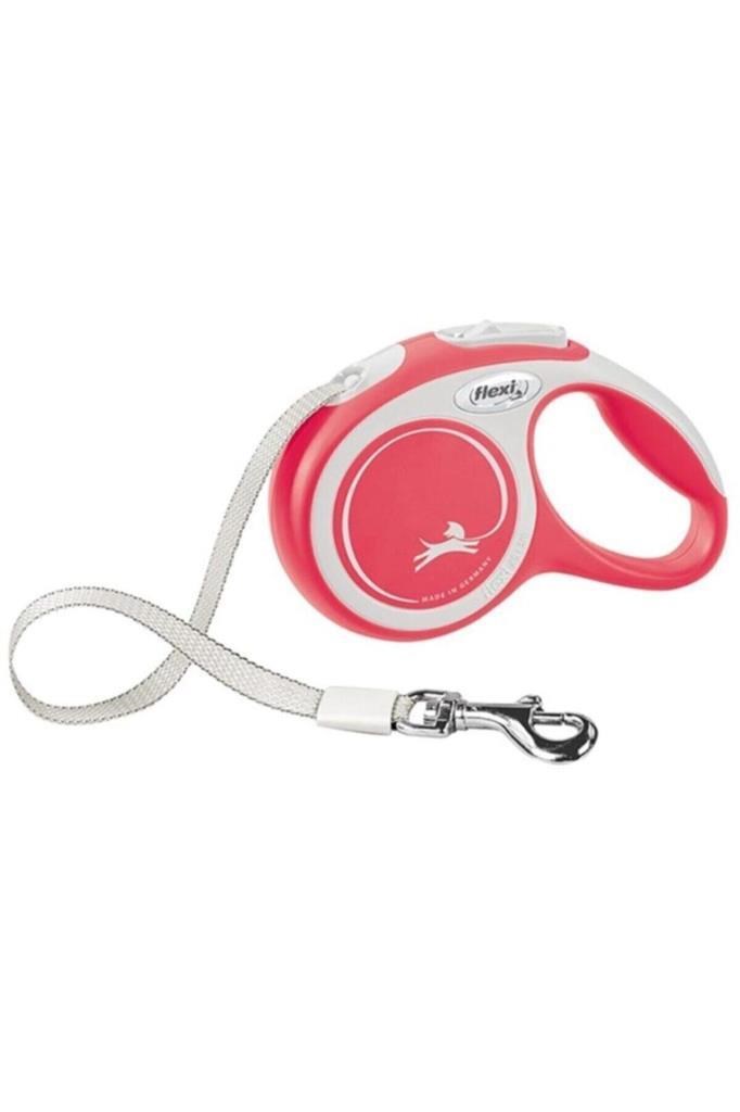 Flexi New Comfort Otomatik Kirmizi Xsmall 3 Metre Serit Gezdirme Tasması
