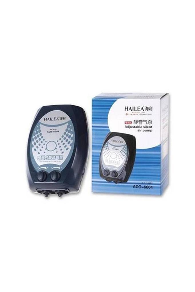 Hailea Aco-6604 Çift Çıkışlı Hava Motoru