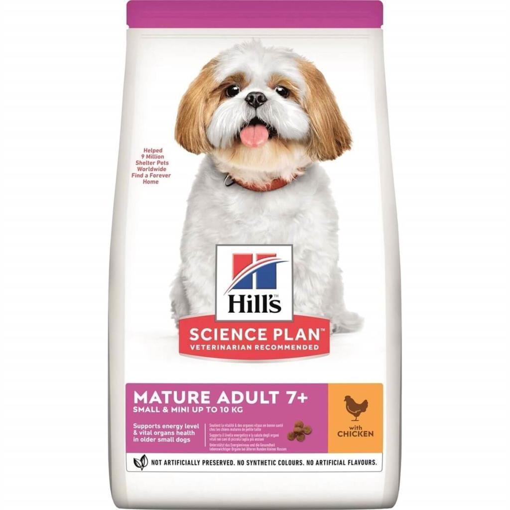 Hills Mature Small & Miniature Tavuklu Yaşlı Köpek Maması 1.5 Kg