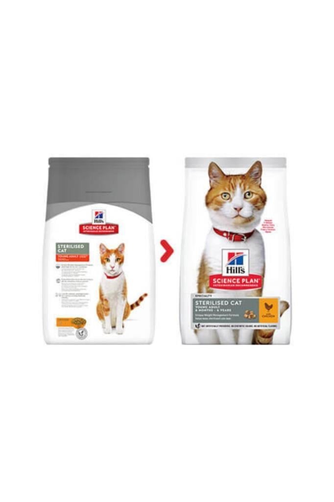 Hills Young Sterilised Tavuklu Kisirlastirilmis Kedi Mamasi 10kg