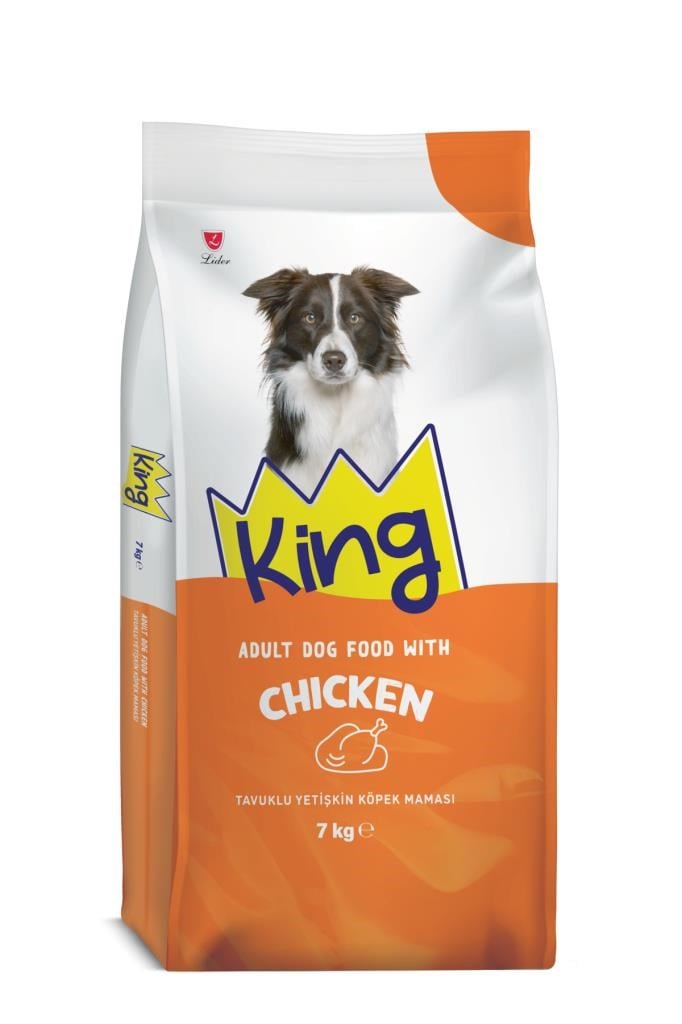 King Tavuklu Yetişkin Köpek Maması 7 Kg