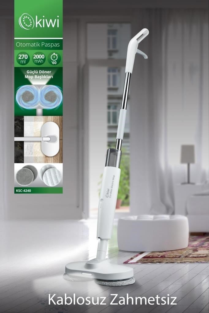 Kiwi Ksc-4240 Şarjlı Mop