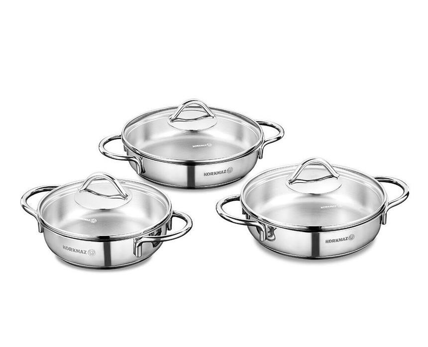 Korkmaz Tombik 6 Parça Omlet Set A1805