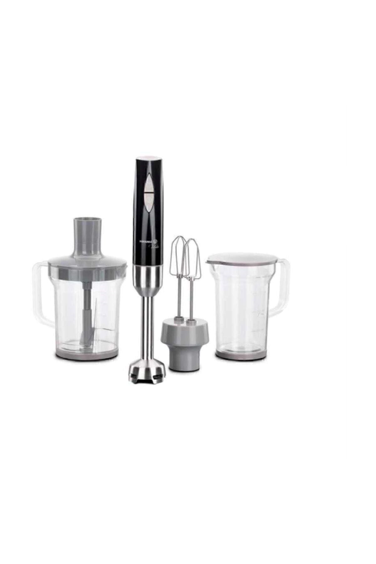 Korkmaz Vertex Mega Siyah Blender Set A445