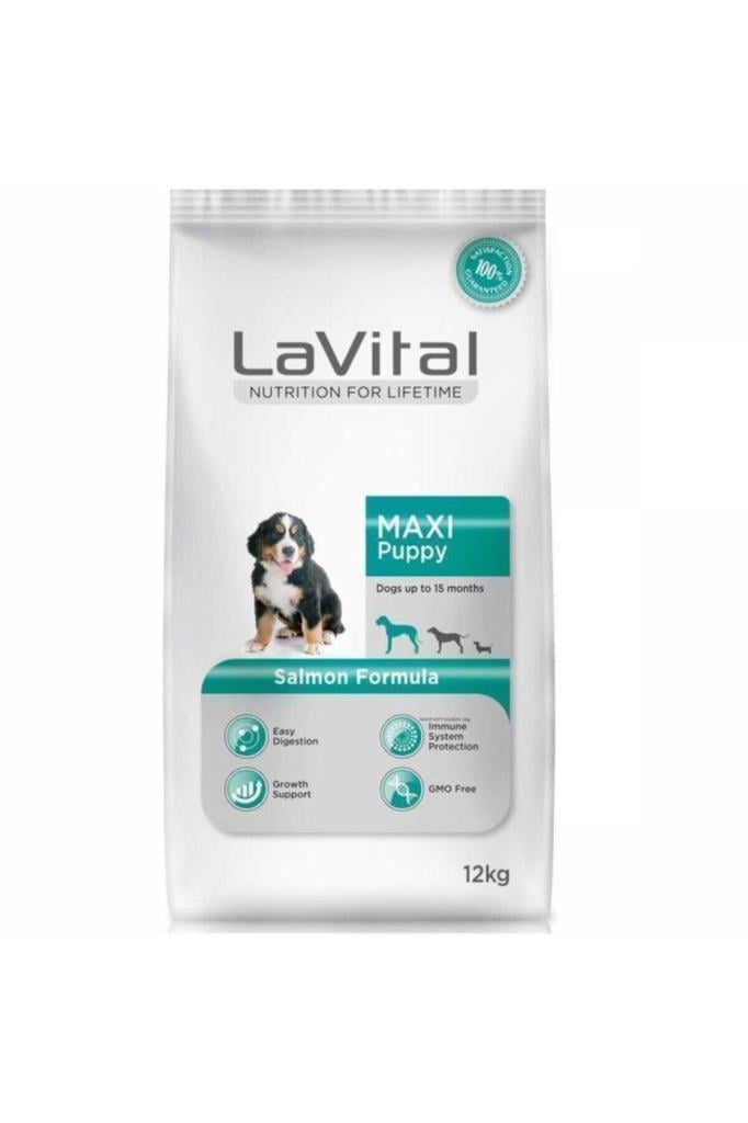 La Vital Somonlu Maxi Yavru Köpek Mamasi 12+3 Kg