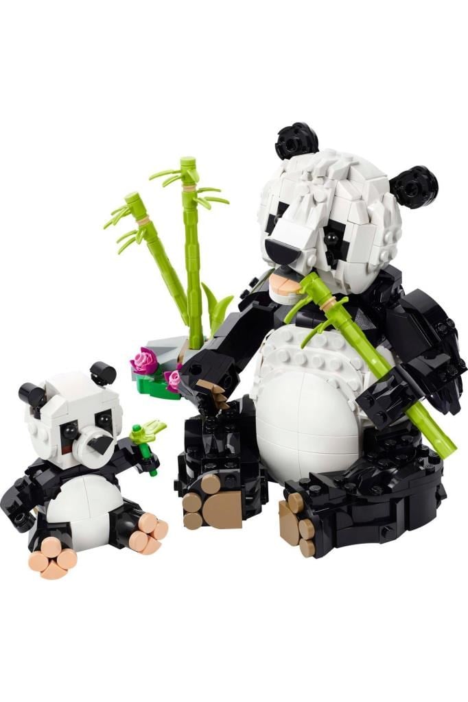LEGO Creator 3’ü 1 Arada Vahşi Hayvanlar: Panda Ailesi 31165 - 8+ Yaratıcı Oyuncak Yapım Seti (626P