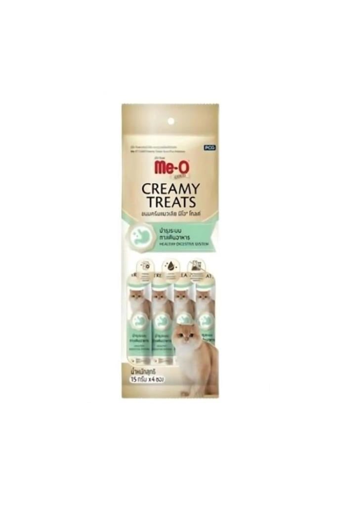 Me-O Gold Creamy Ton Balıklı Ve Prebiyotikli Sıvı Kedi Ödül Maması 15 Gr x 4 Adet