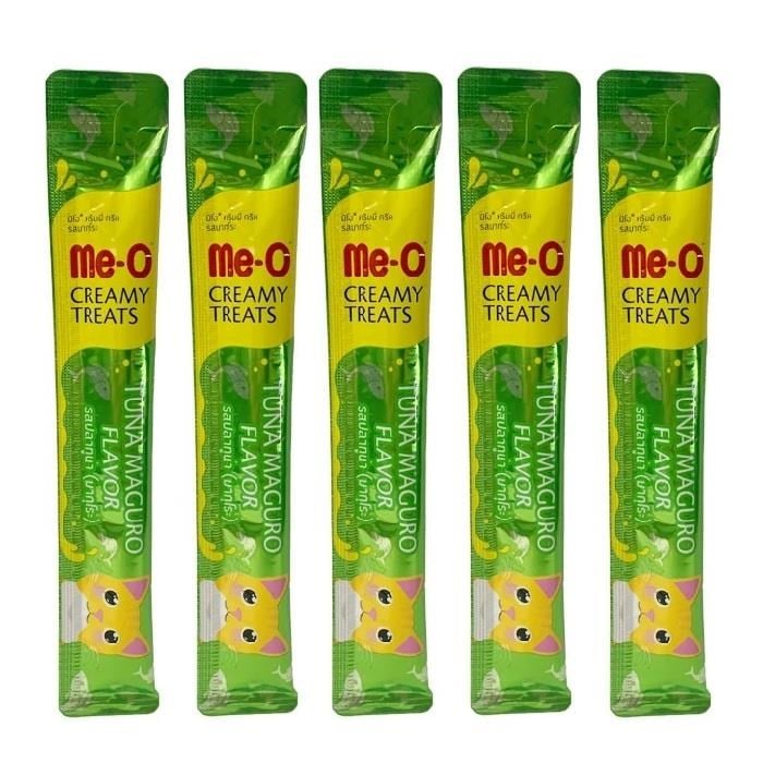 Me-O Ton Balıklı ve Maguro Balık Aromalı Kedi Ödül Maması 15 Gr*5ADET