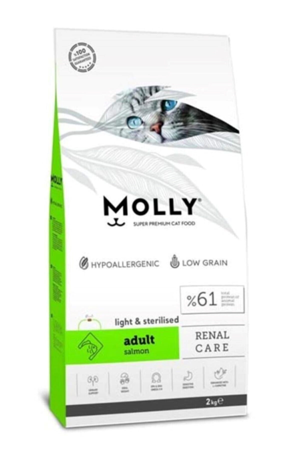Molly Renal Care Light  Sal.Kısır Som.Kedi Ma 2 Kg