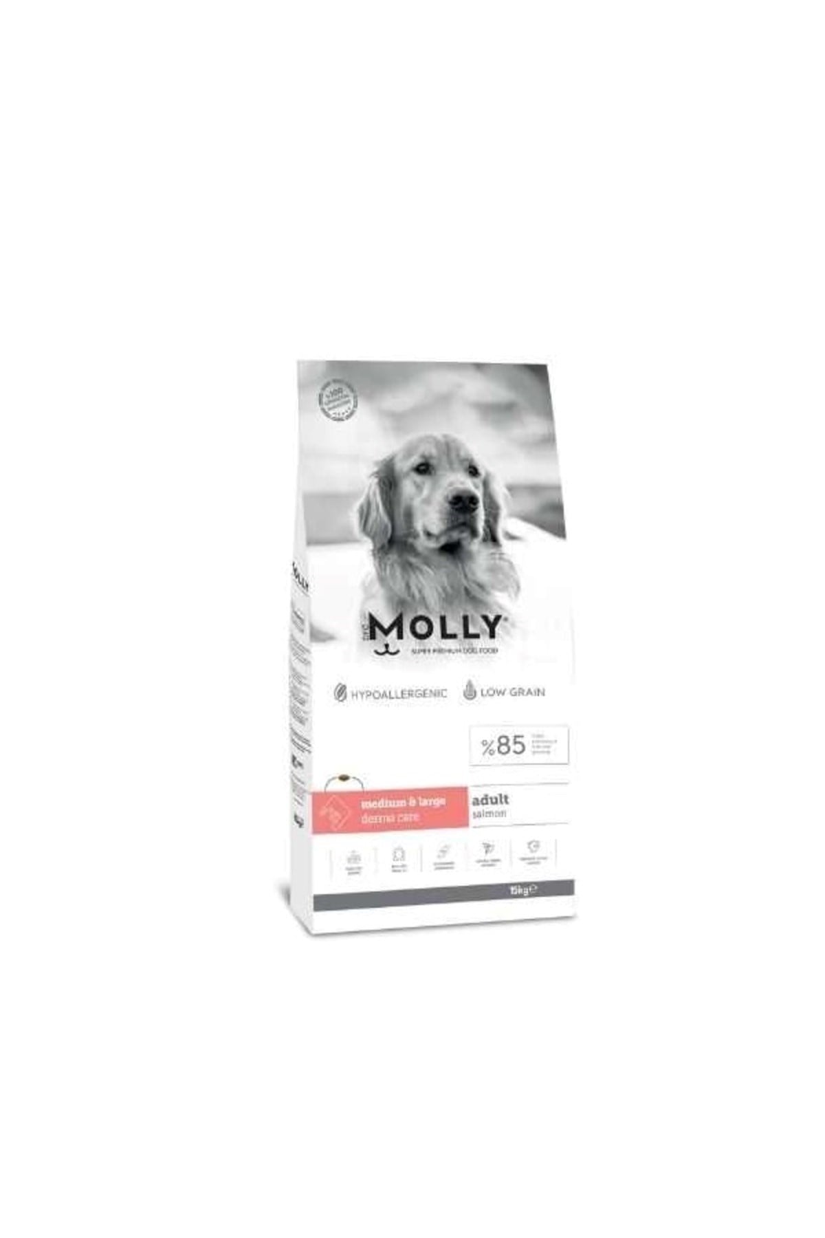 Molly Somonlu Yetişkin Kuru Köpek Mama 15 Kg